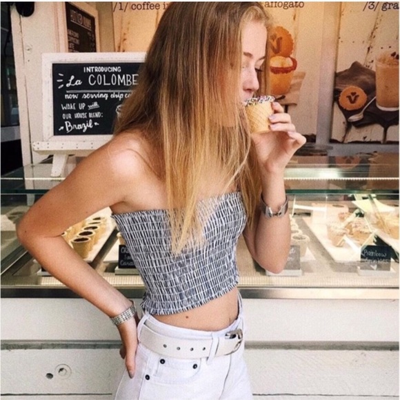 Stripped Tube Top - Picture 2 of 5